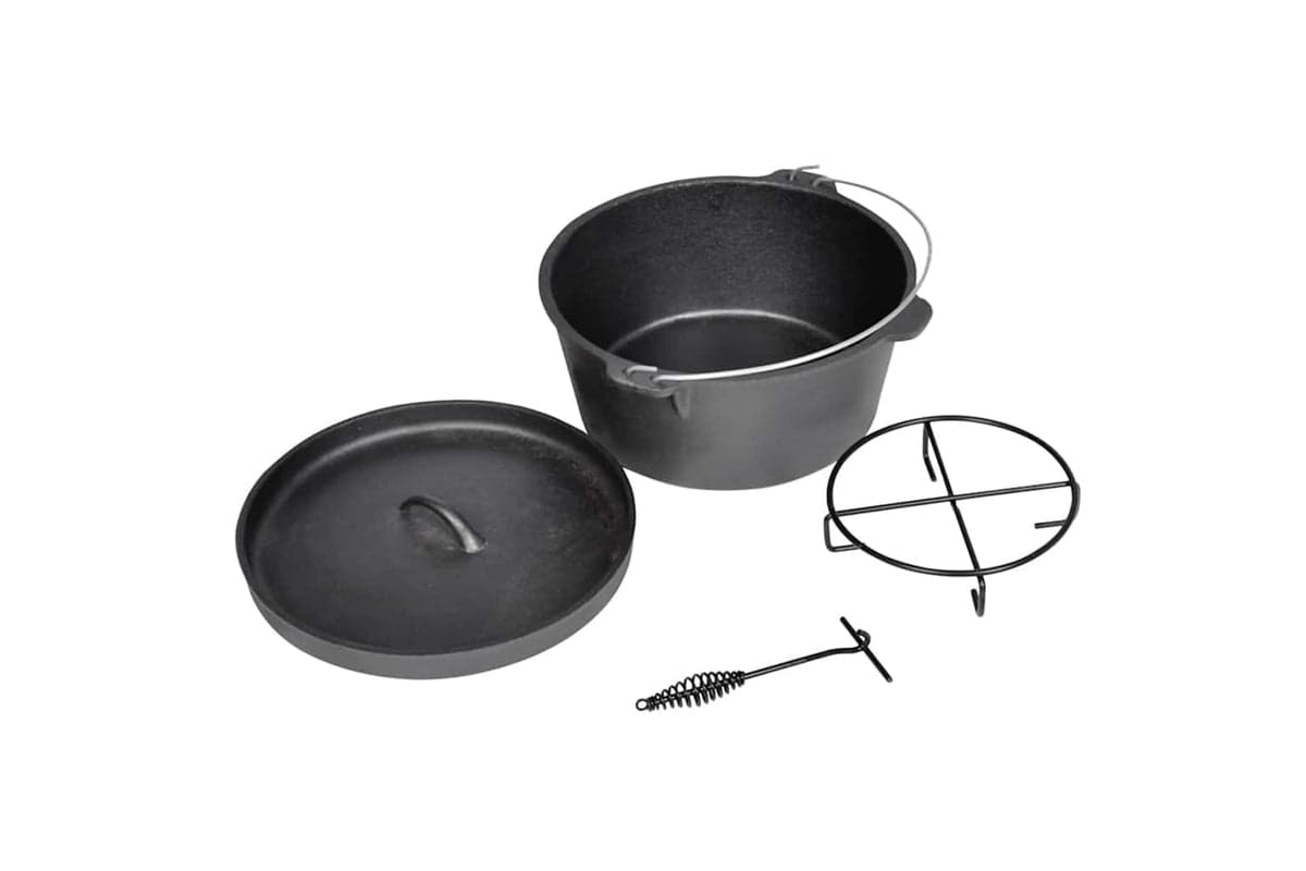 Vidaxl 40519 Dutch Oven Cooking Pot 9qt
