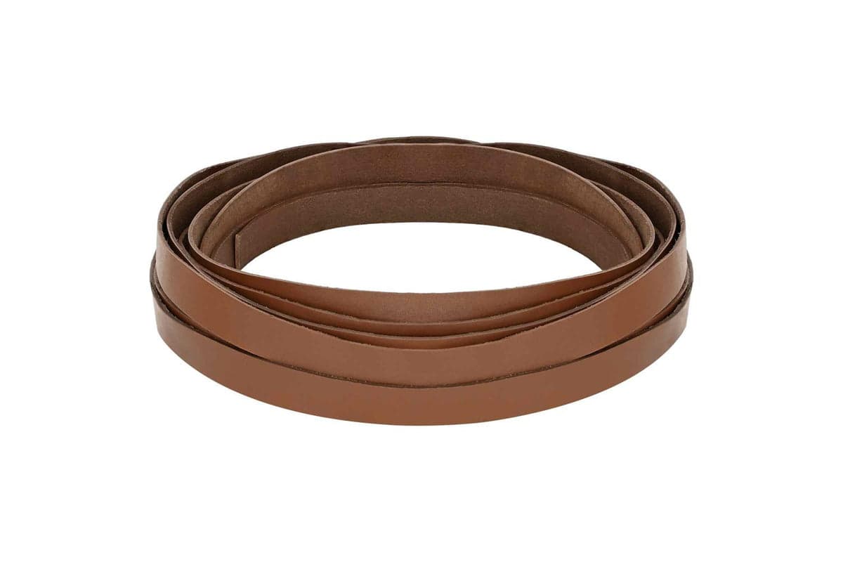 Vidaxl Leather Strap 1 Brown 500 X 2 Cm Leather