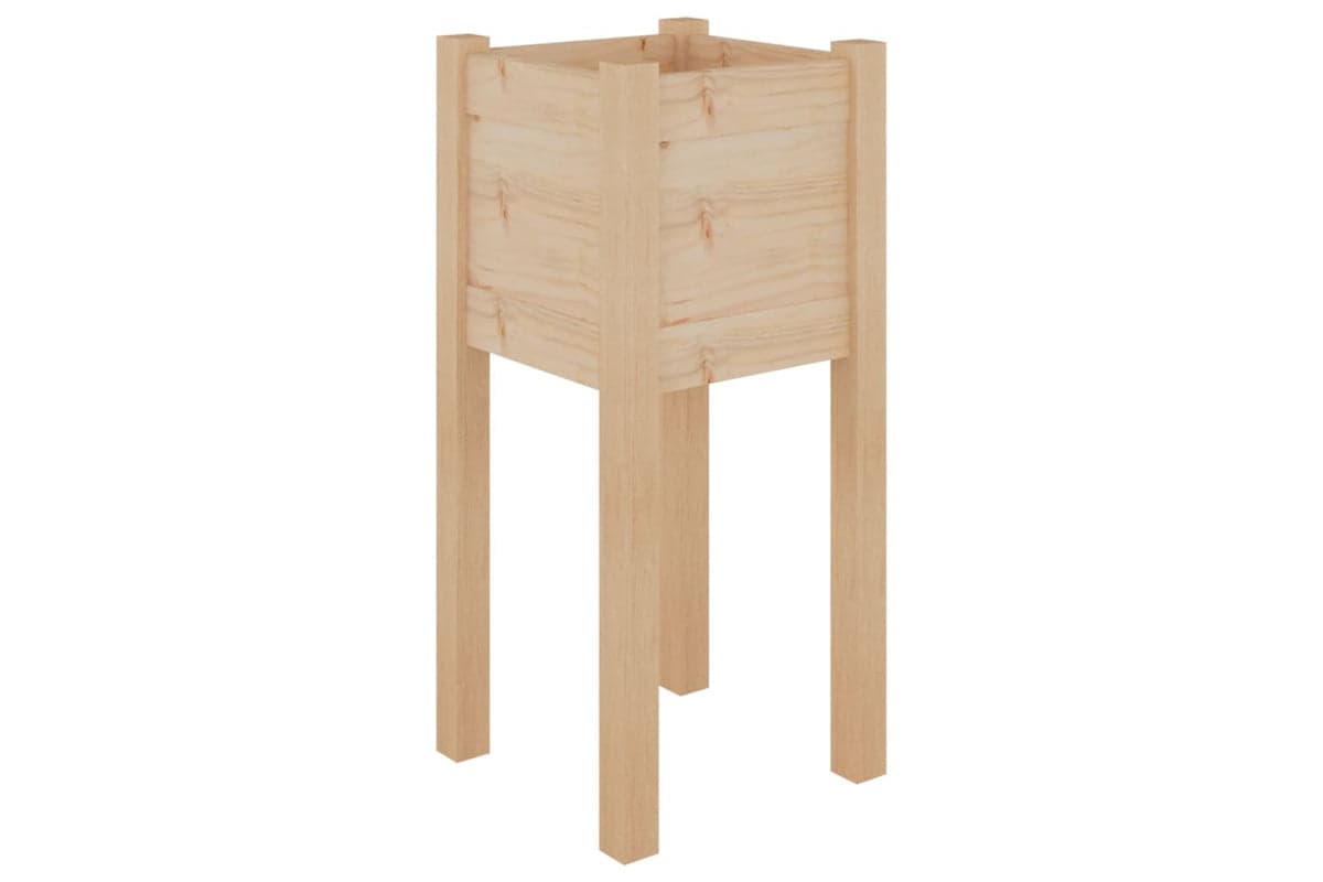 vidaXL 810779 Garden Planter 31x31x70cm Solid Pinewood