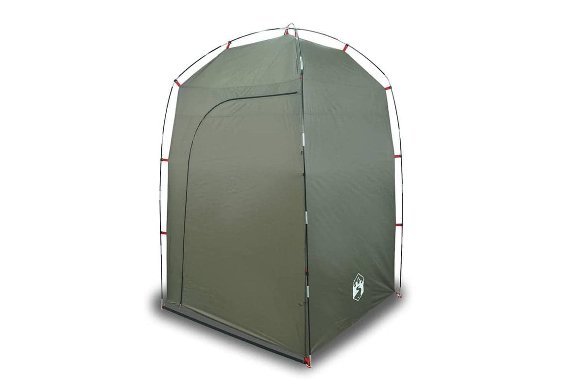 Vidaxl Shower Tent Olive Green Waterproof