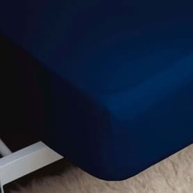 Egyptian Cotton 200 Fitted Sheet Navy