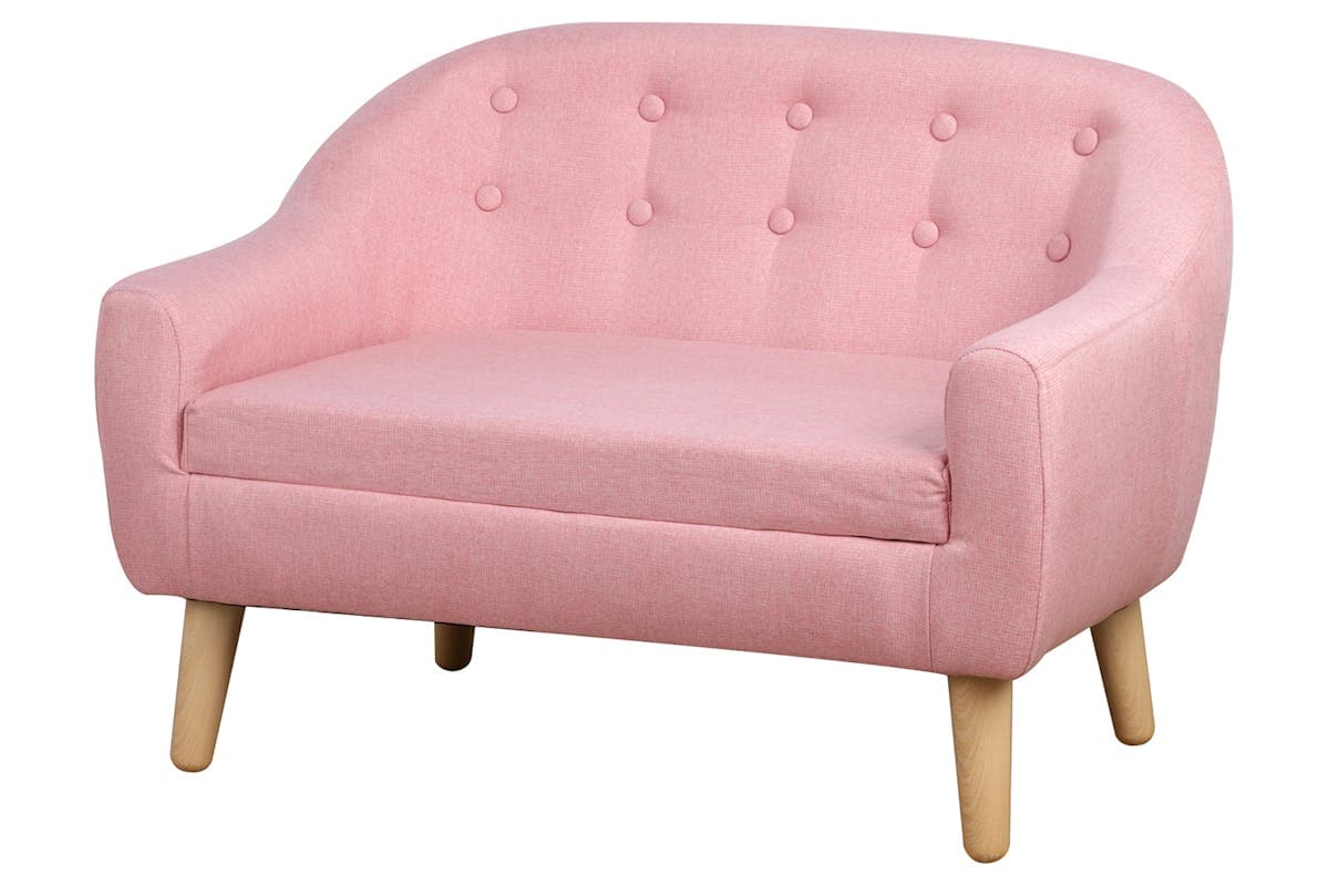 Homcom Toddlercouch Kids Sofa | Pink