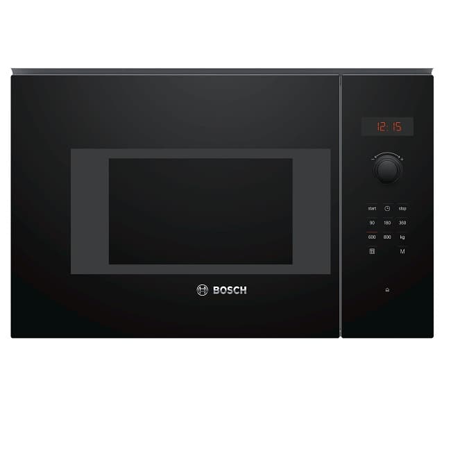 BOSCH Serie 4 Built-In Black Microwave Oven BFL523MB0B