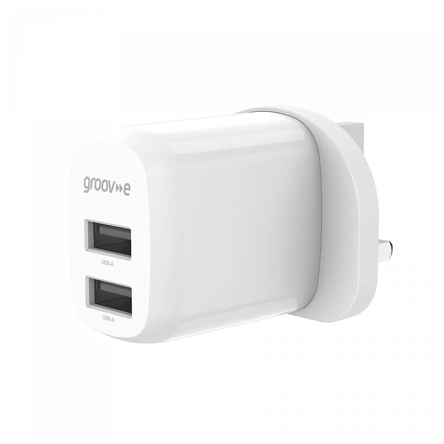 Groove Dual USB-A Charger 12W | GVMA103WE