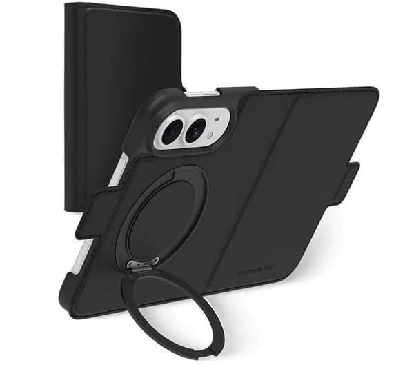 D BRAMANTE Copenhagen MS Kick ICON iPhone Duo Folio Case - Midnight