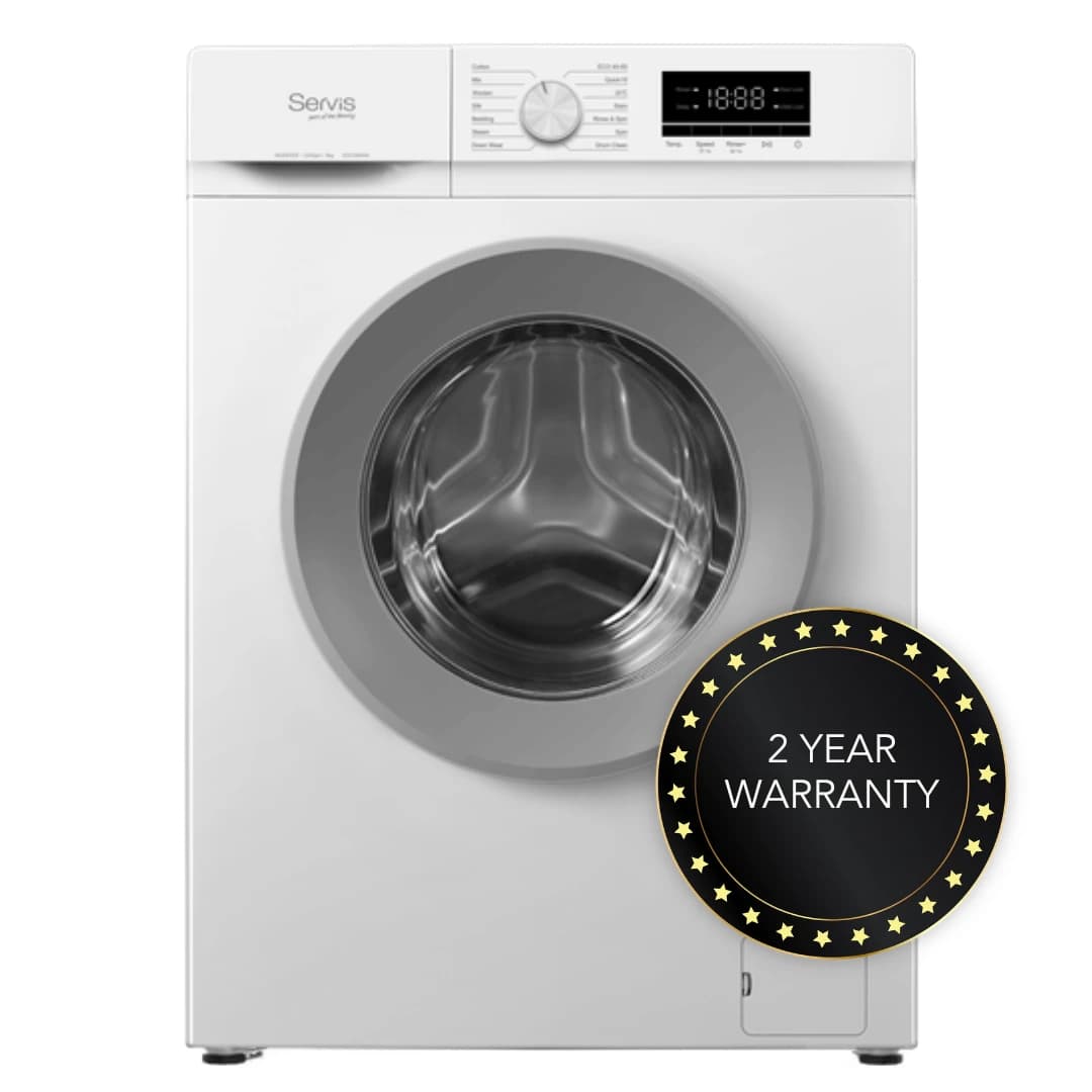 Servis S35128KWA 8kg 1200 Spin Washing Machine – White