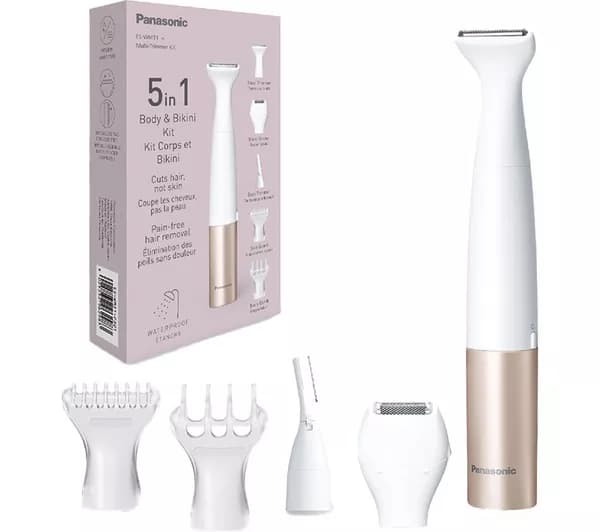 PANASONIC ES-WM31-P301 5-in-1 Wet & Dry Lady Shaver - White