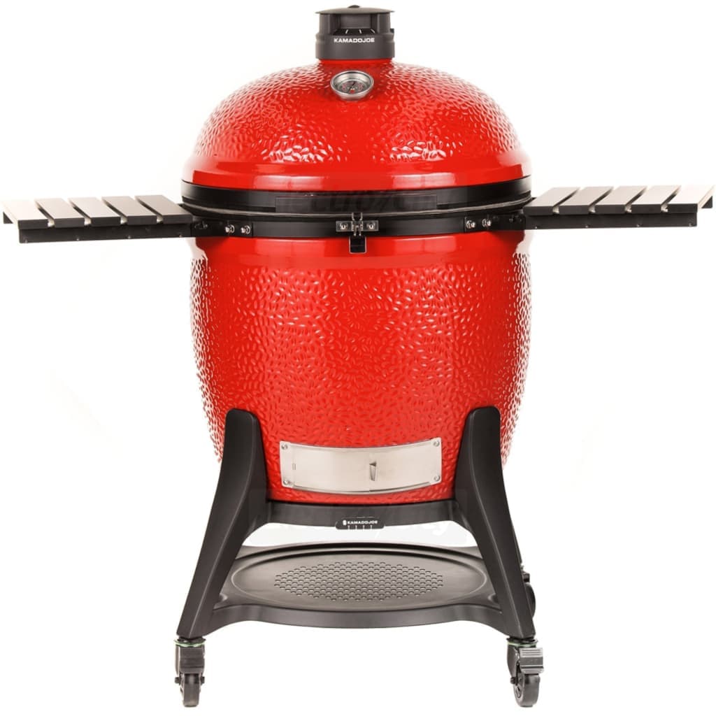 Kamado Joe Big Joe III 24 Inch Charcoal Ceramic Grill | Red
