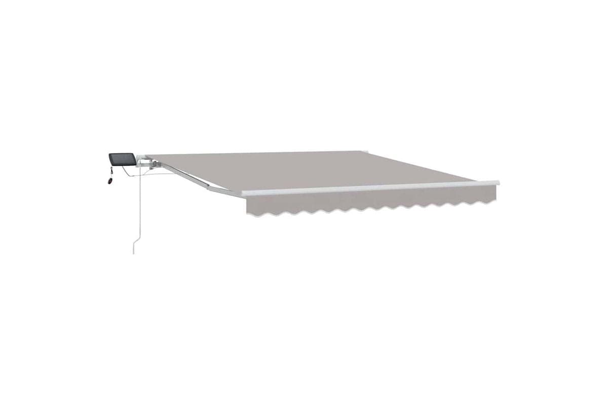 Vidaxl Retractable Awning With Manual 350 X 250 Cm Fabric