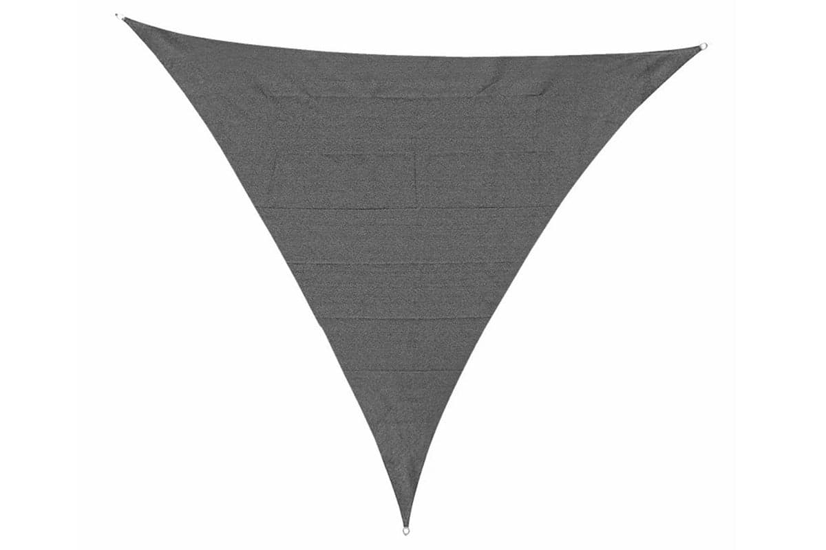 Outsunny Triangle Sun Shade Sail | Charcoal Grey