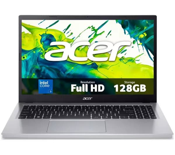 ACER Aspire Go 15 15.6" Laptop - Intel® Core™ 3, 128 GB UFS, Silver