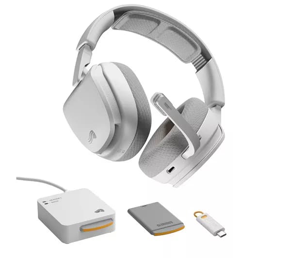 GLORIOUS GHS InfinitePlay Wireless Gaming Headset - White