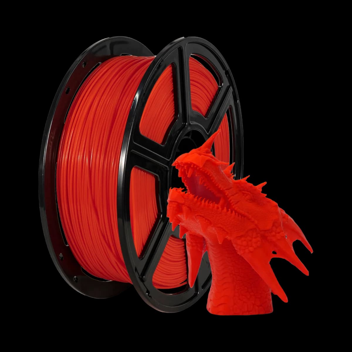 Flashforge PLA Basic 3D Printing Filament 1.75mm 1kg - Red | 90004238002