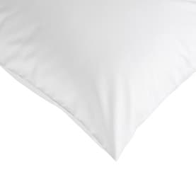 200 Thread Count Organic Percale Pillowcase Pair White