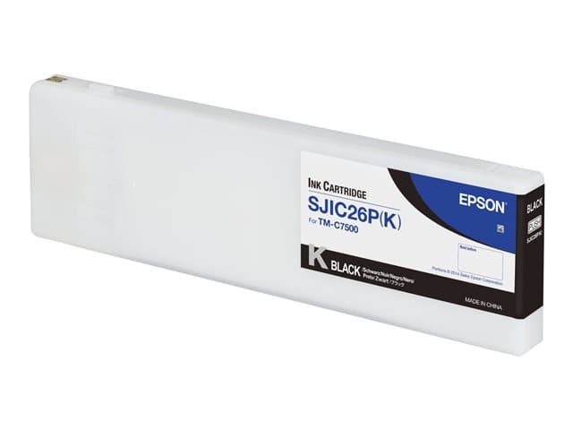 EPSON - SJIC26P(K) - black - original - ink cartridge