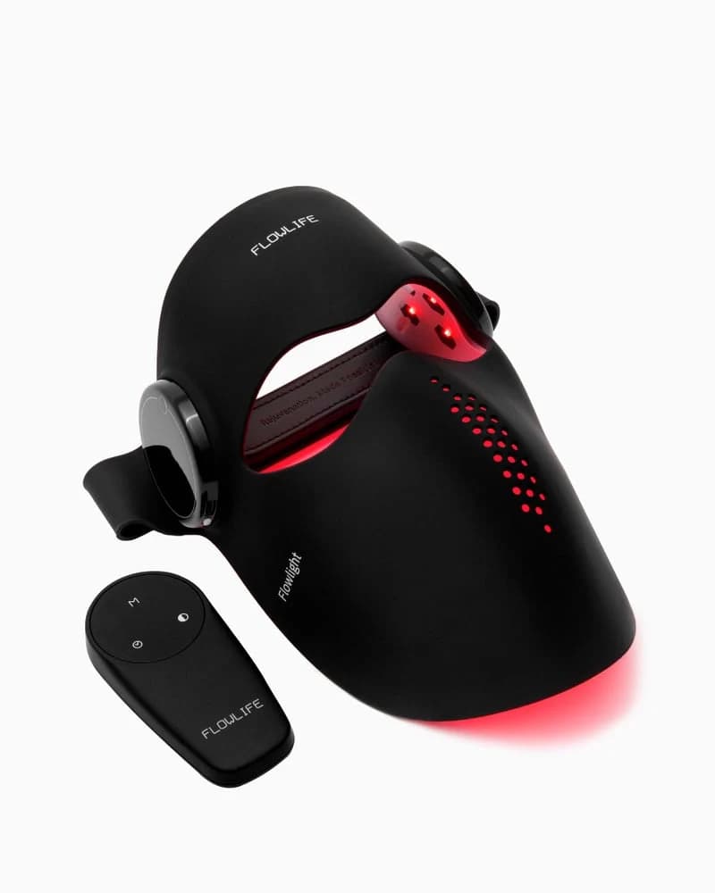 Flowlife Flowlight Laser Mask Ultra Three Waves Red Light Face Mask - Black | FLFLLMU3WV1