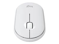 LOGITECH - Pebble Mouse 2 M350s - mouse - Bluetooth 5.2 LE - tonal white