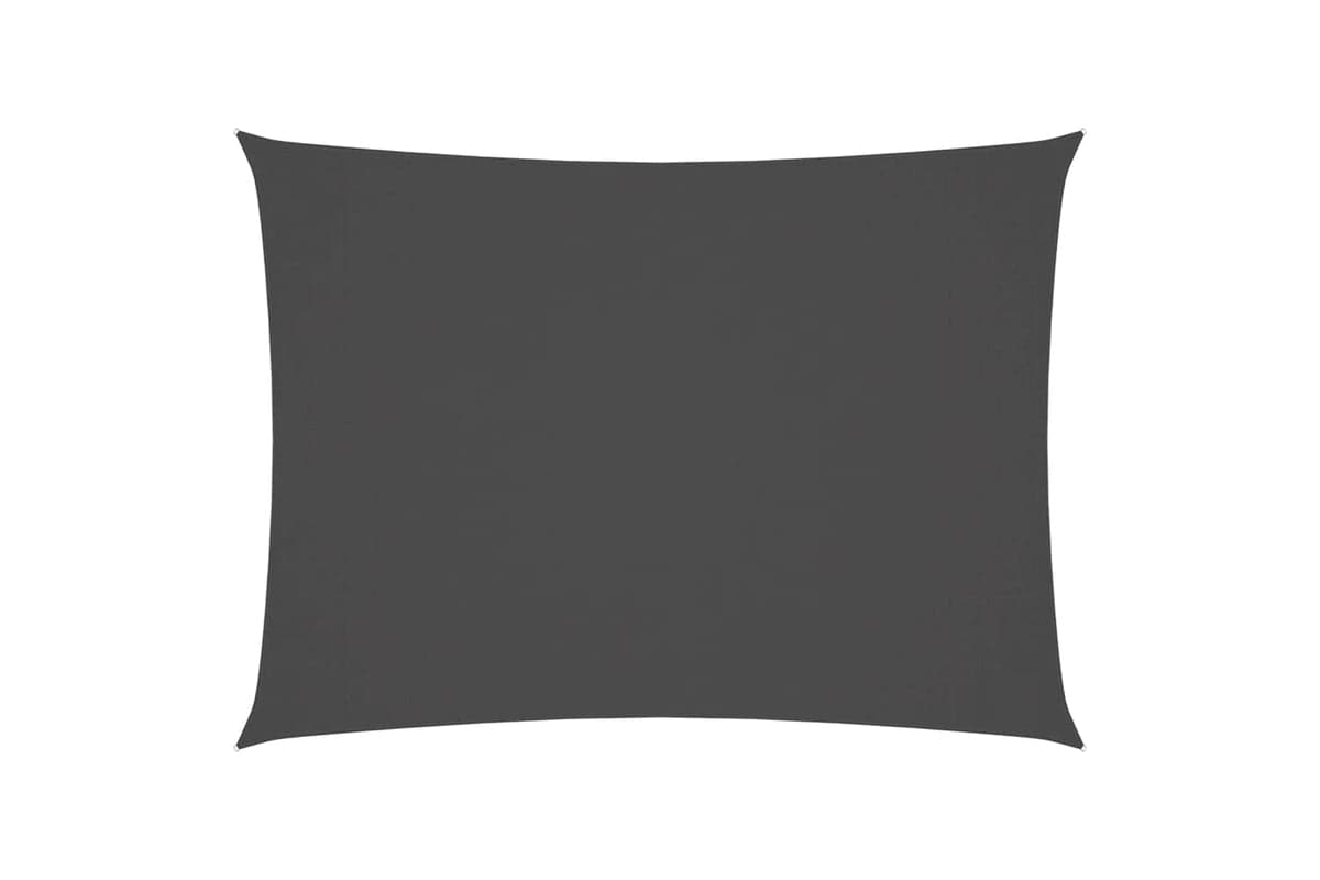 Vidaxl 135091 Sunshade Sail Oxford Fabric Rectangular 2x3.5 M Anthracite