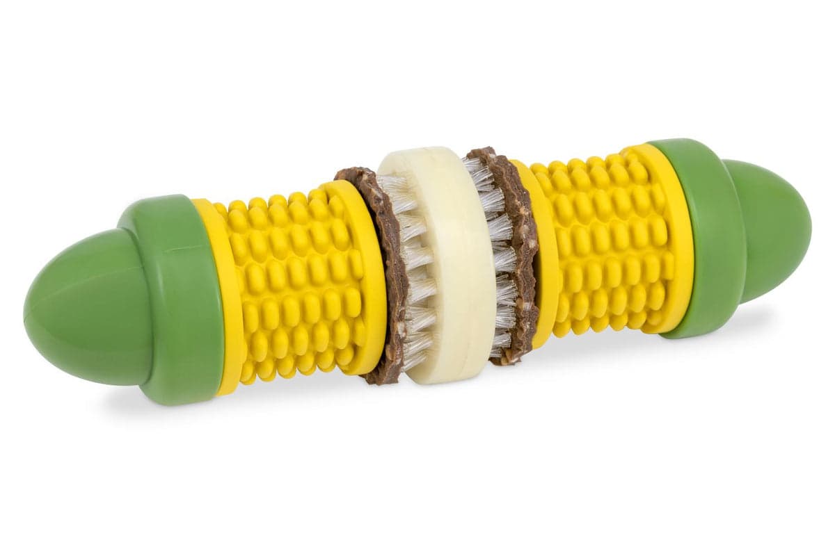 Petsafe BB-CORN-SM-19 Busy Buddy Cravin’ Corncob Treat Ring | Small/Medium