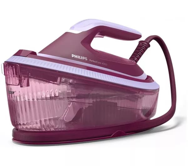 PHILIPS 4000 Series PSG4020/30 Steam Generator Iron - Purple
