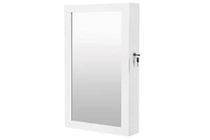 Songmics JBC51W Stylish Hanging Jewelry Cabinet