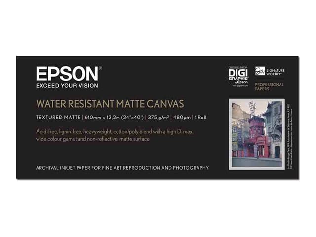 EPSON - canvas paper - matte - 1 roll(s)