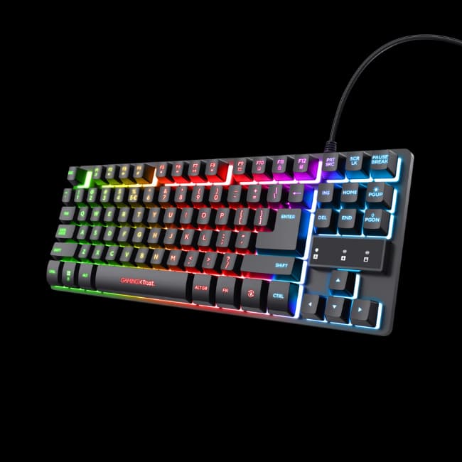 Trust GXT 833 Thado V2 Keyboard - Black | T25890
