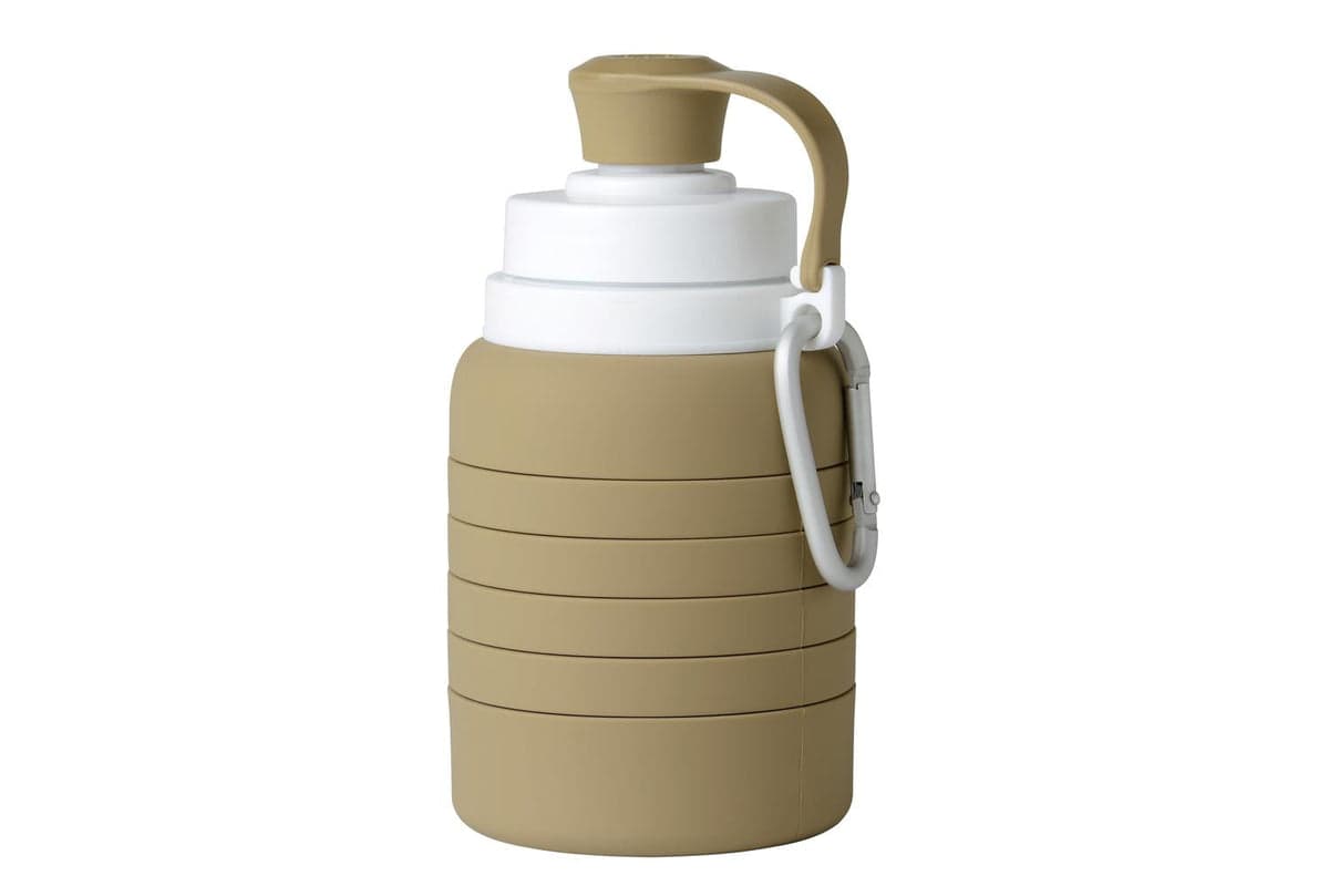 Mininor | 14203 | Olive Foldable Silicone Baby Bottle - High-quality, Durable Baby Feeding Equipment – Perfect For Out & About