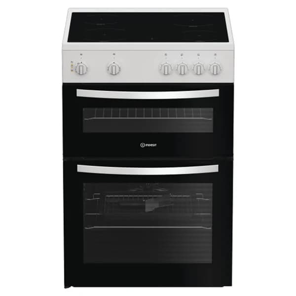 Indesit 60CM Freestanding Electric Cooker - White | IDE6VMW