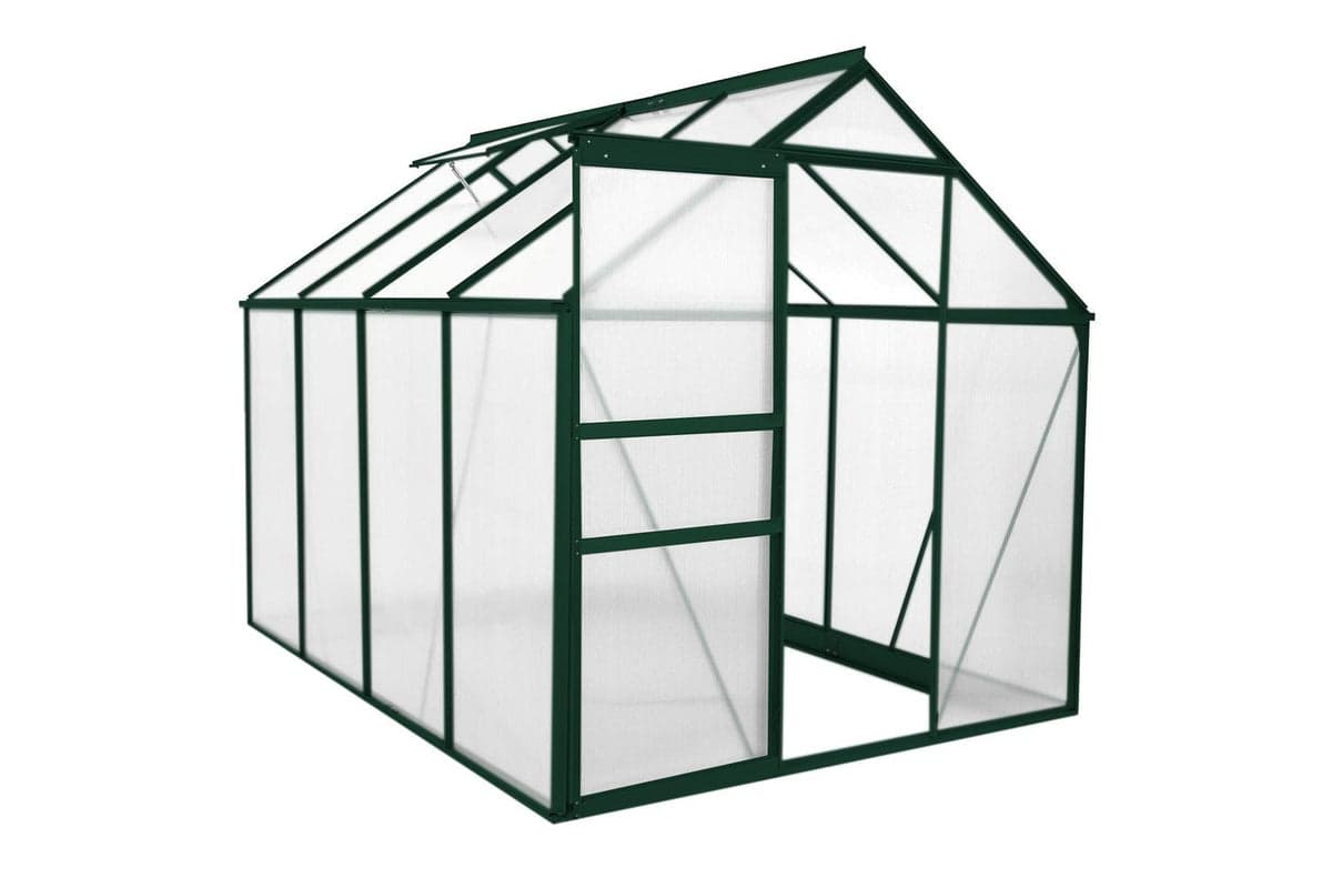 Monstershop 26544 - Greenhouse Polycarbonate 6ft X 8ft (gree