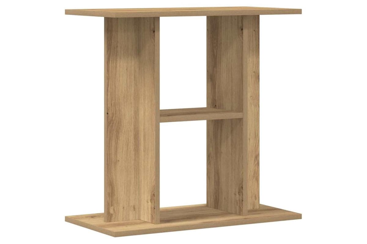Vidaxl Aquarium Stand Artisan Oak 60x30x60 Cm Engineered Wood