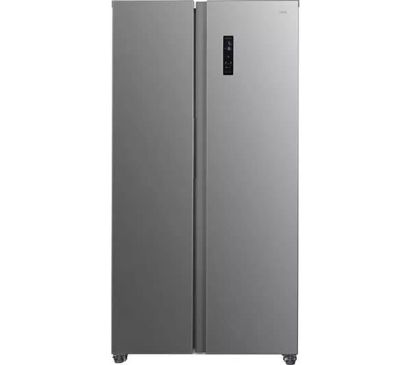 LOGIK LSSBSS23 American-Style Fridge Freezer - Inox