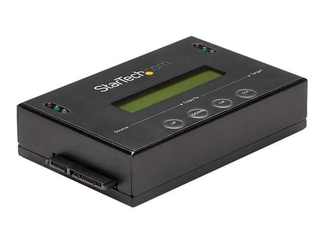 StarTech 1:1 Hard Drive Duplicator and Eraser for 2.5" & 3.5" SATA HDD SSD