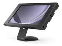 Compulocks - Galaxy Tab A9+ Apex Enclosure Core Stand - Enclosure - for tablet - lockable - metal - black - screen size: 11" - counter, wall-mountable - for Samsung Galaxy Tab A9+