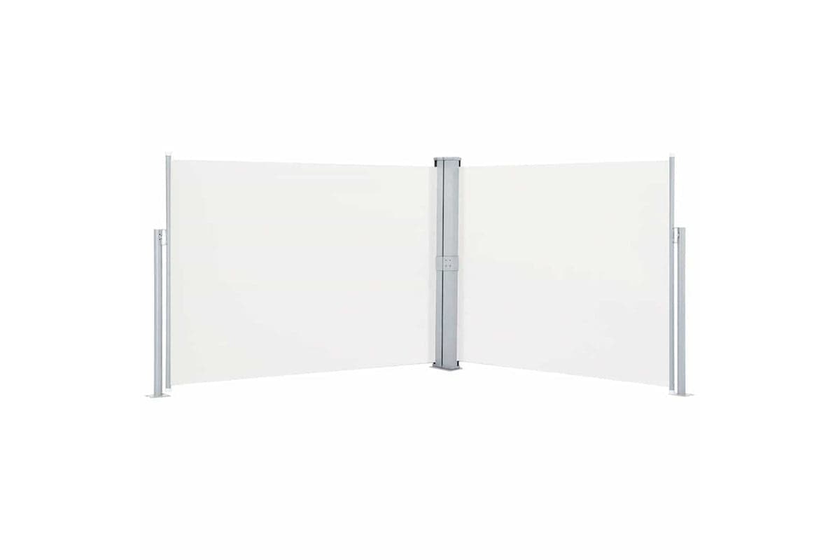 vidaXL 48485 Retractable Side Awning Cream 140x1000cm