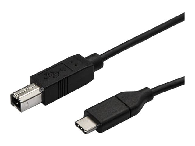 STARTECH.COM - StarTech USB C to USB B Printer Cable - 10 ft / 3m - USB C Printer Cable - USB C to USB B Cable - USB Type C to Type B (USB2CB3M) - USB-C cable - USB-C to USB Type B - 3 m