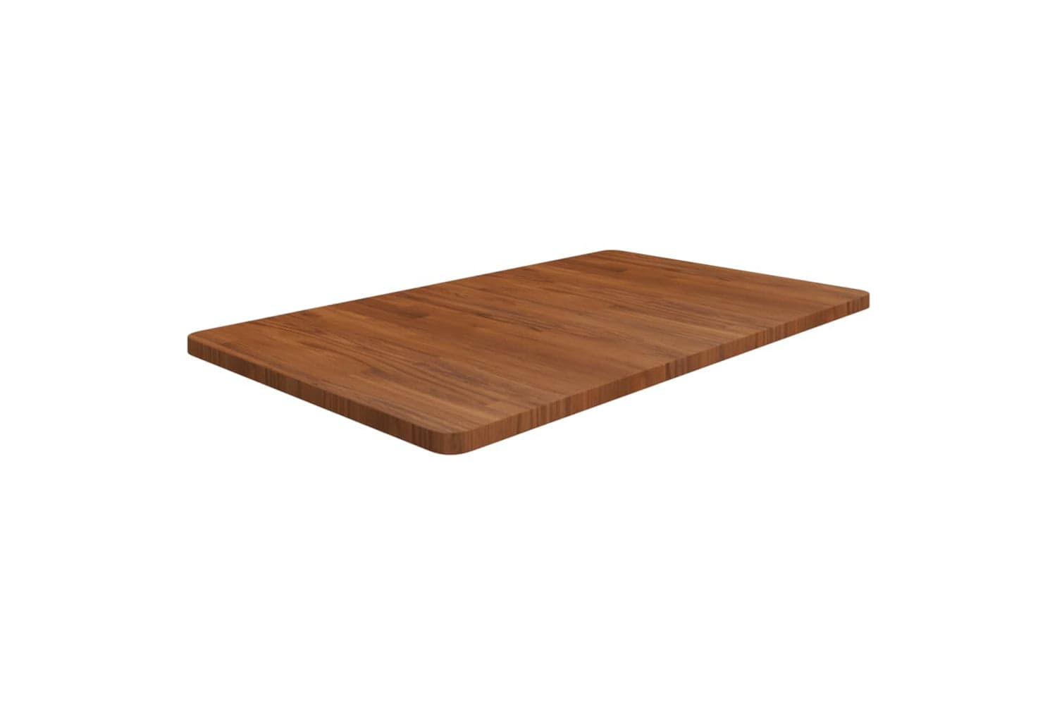 Vidaxl 343055 Bathroom Countertop Dark Brown 100x60x2.5cm Treated Solid Wood