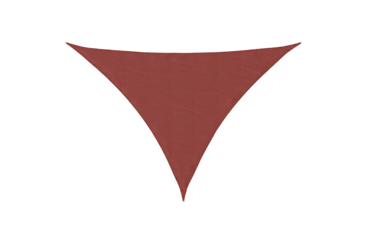 Vidaxl 135389 Sunshade Sail Oxford Fabric Triangular 2.5x2.5x3.5 M Terracotta