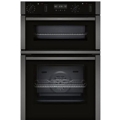Refurbished Neff N50 Built-In Double Oven - Graphite