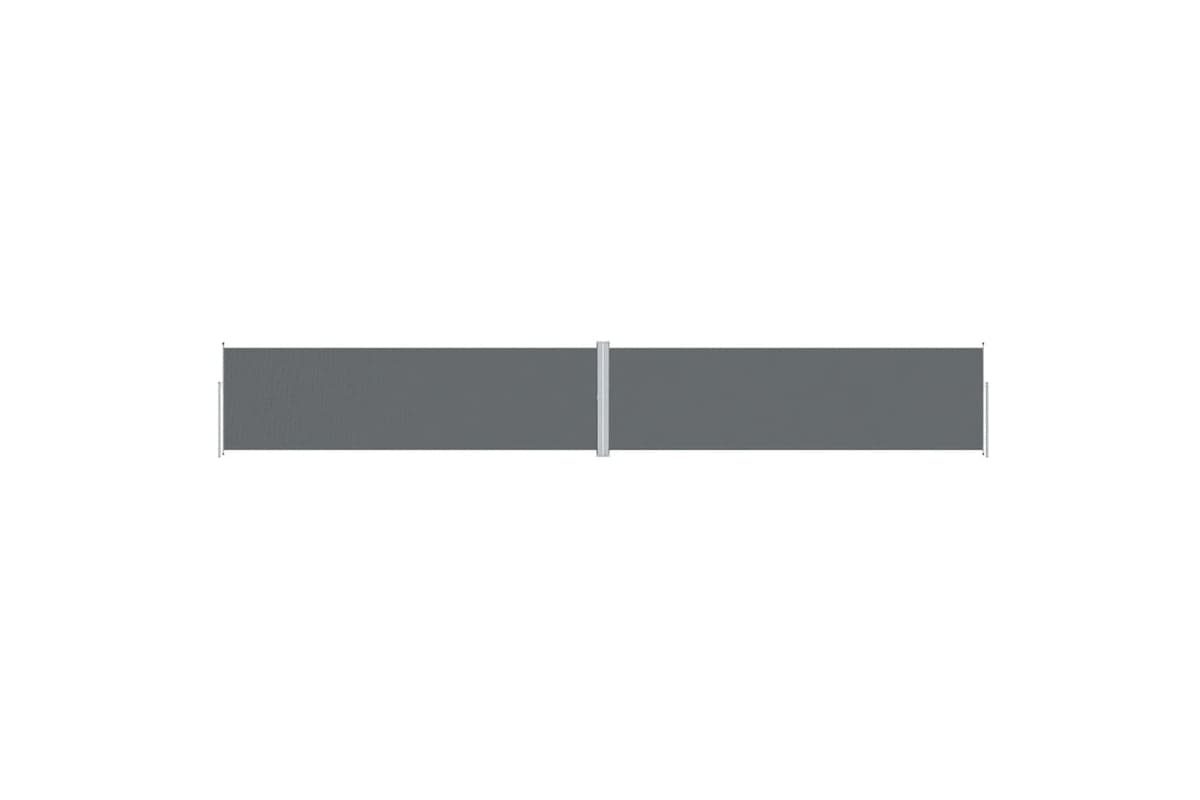 vidaXL 318074 Retractable Side Awning Anthracite 180x1200cm