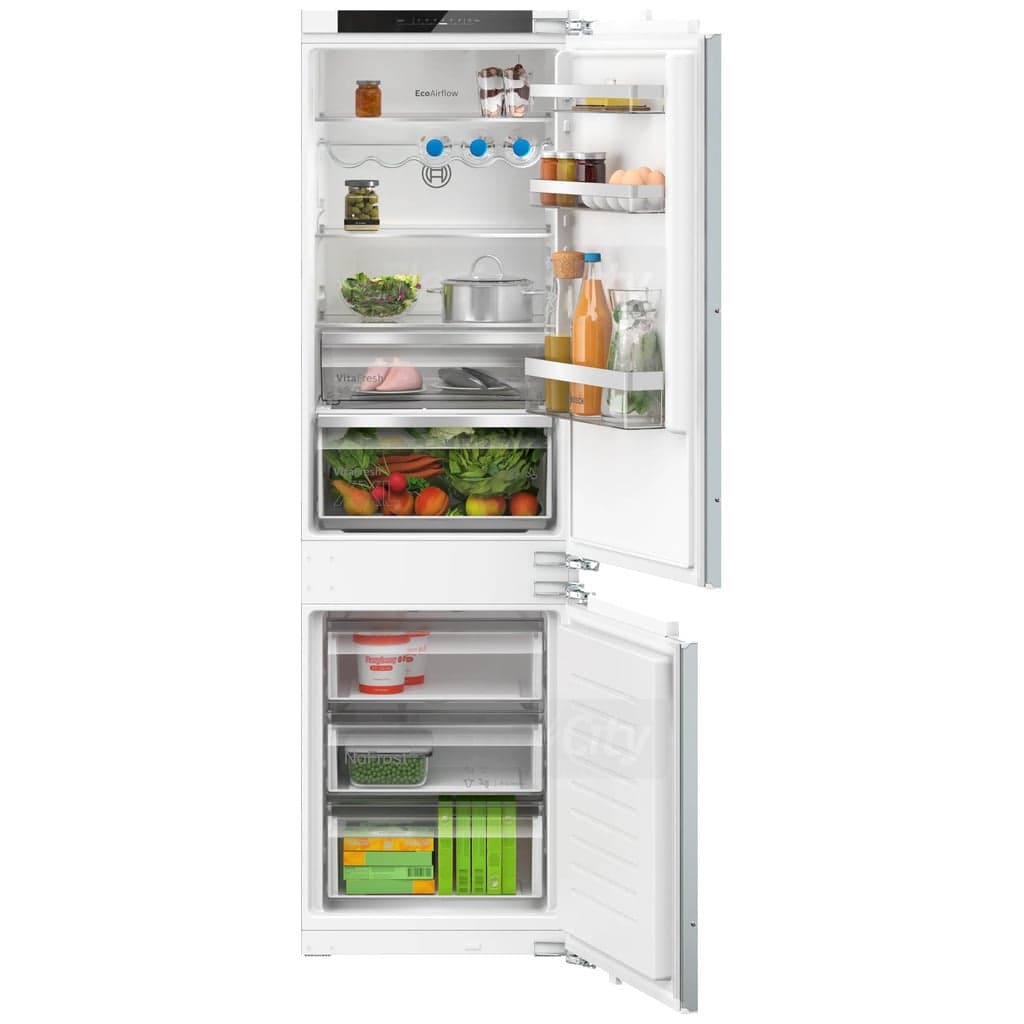 Bosch Series 4 Built-in 55cm Fridge Freezer | White