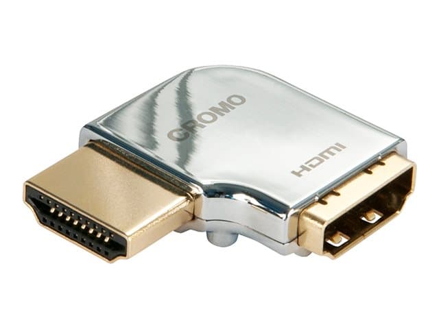 Lindy - CROMO Left - HDMI right angle adapter