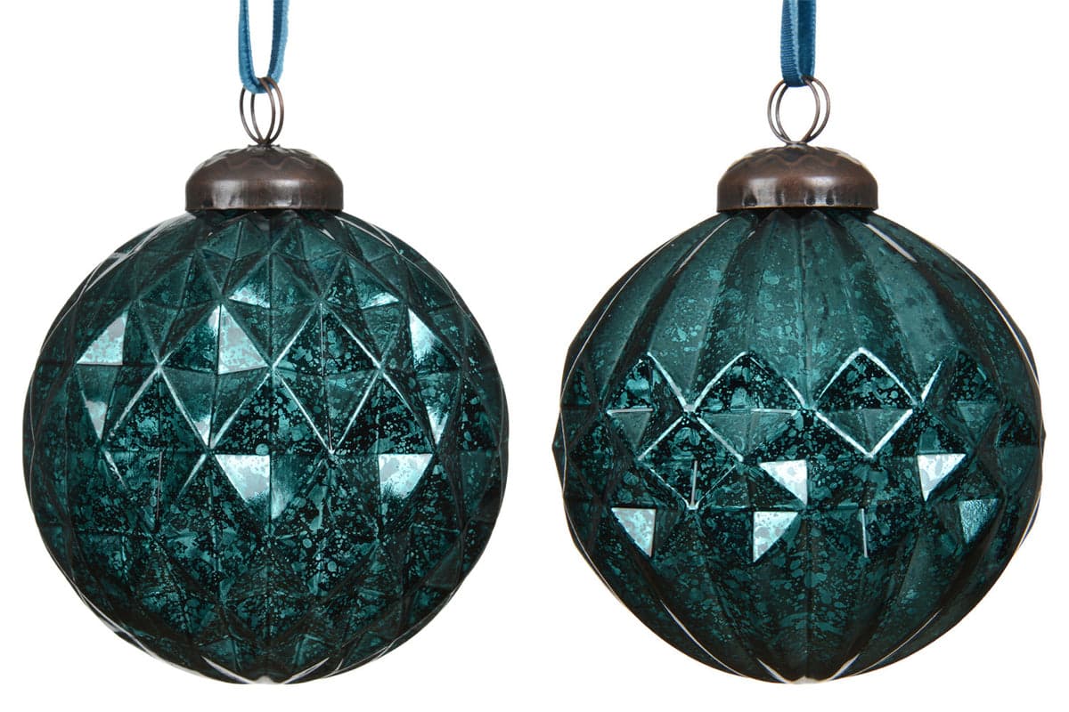Antique Bauble | Emerald | 8 cm