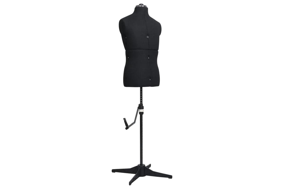 Vidaxl 288494 Adjustable Dress Form Male Black Size 37-45