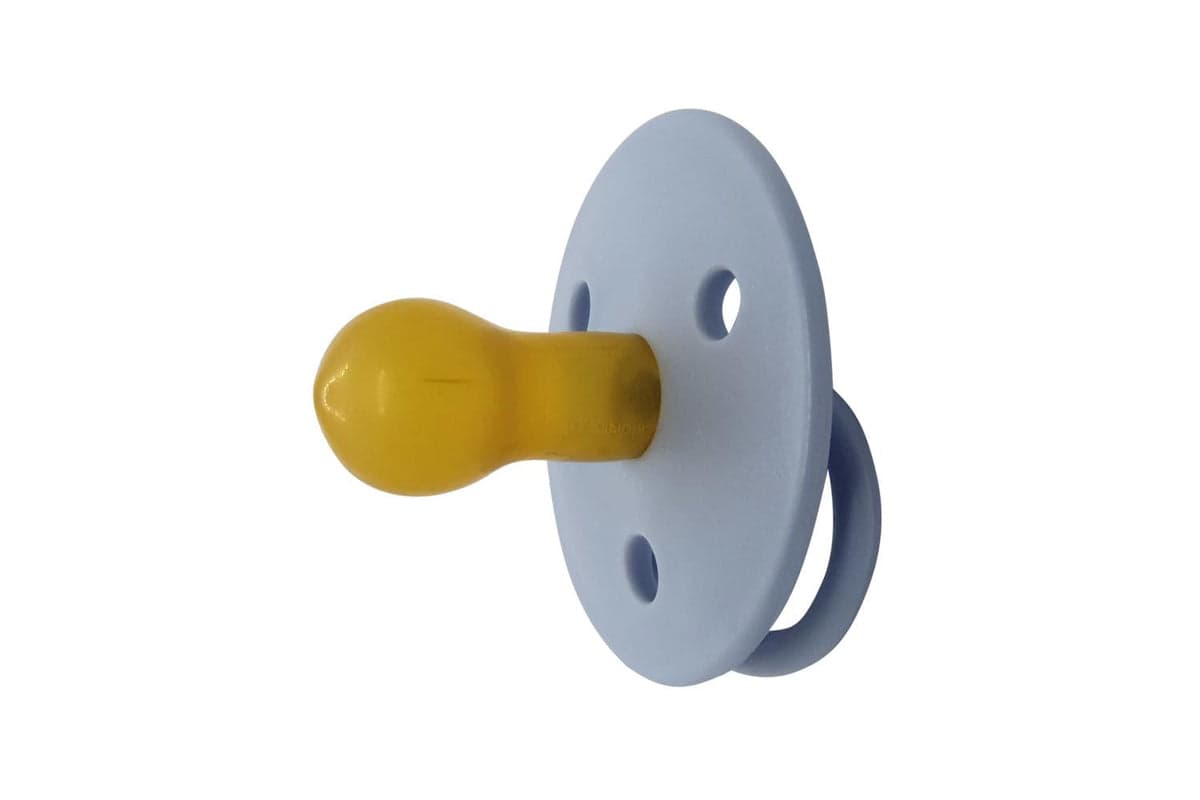 Mininor Round Latex Soother | 0m+ | Blue