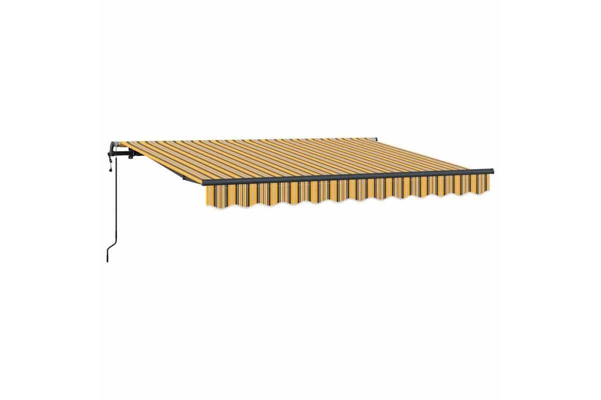 Vidaxl Retractable Awning Multicolour 350 X 200 Cm