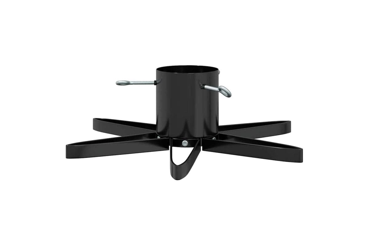 Vidaxl Christmas Tree Stand 173 Black 49 X 49 X 15.5 Cm Steel