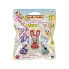 Cutie Collectibles: Colourful Bunny Costume Babies Assorted