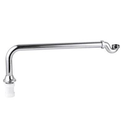 Traditional Exposed Bath Trap - Chrome