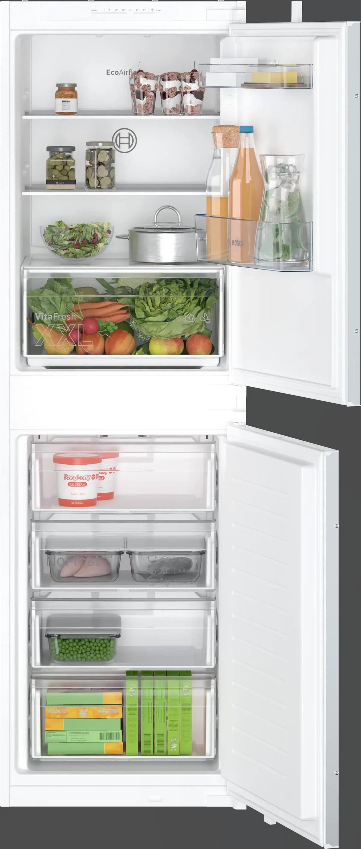 Bosch Series 2 249L Built-In Frost Free Fridge Freezer | KIN85NSE0G